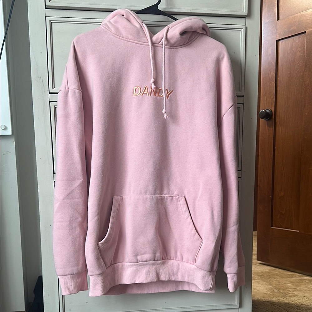Pink Cozy Cotton Blend Sweater with Relaxed Fit